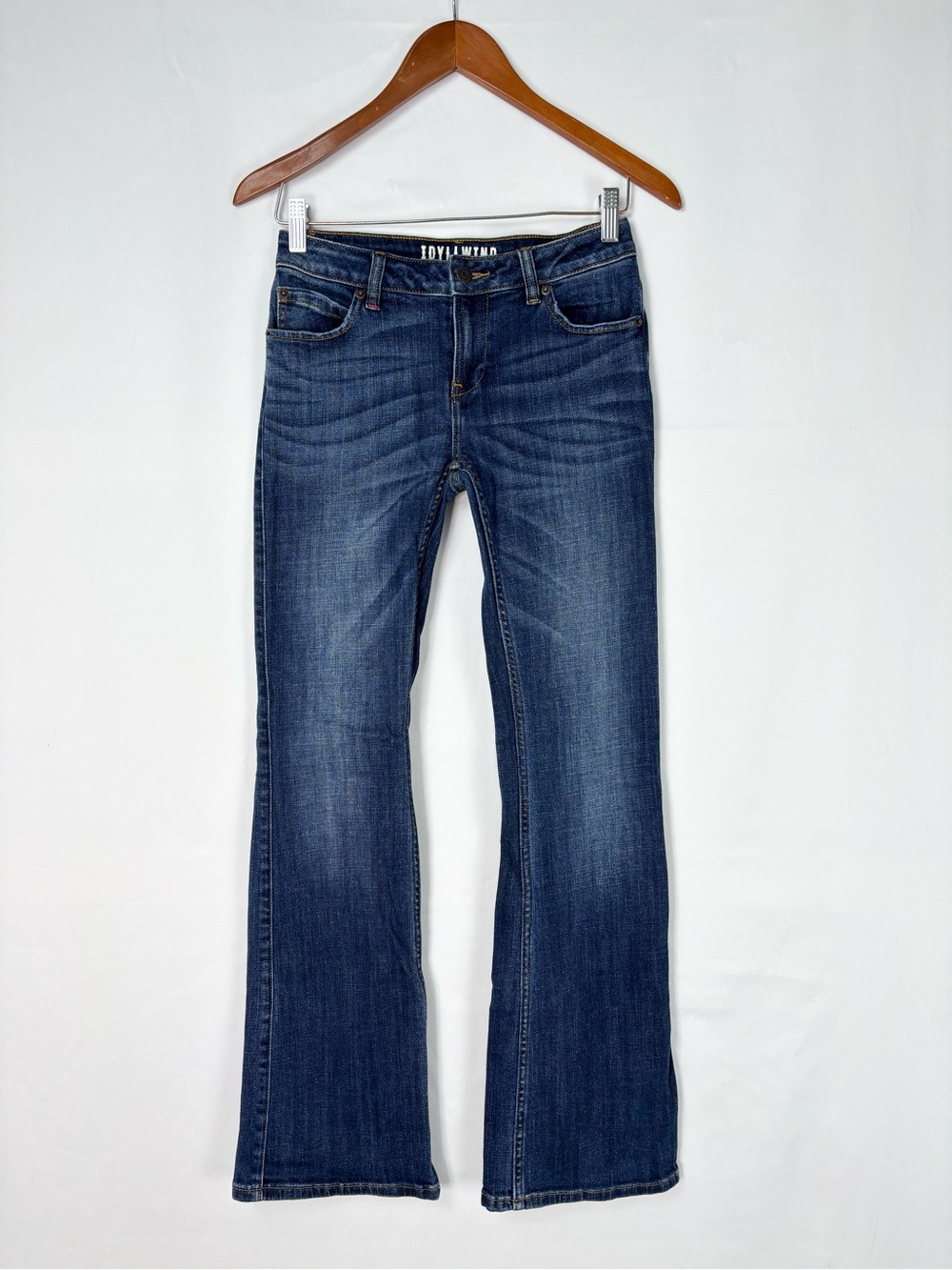 Idyllwind Dark Wash Mid Rise Bootcut Stretch Denim Size 4